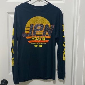 Fashion Nova Men Long Sleeve T-Shirt Medium